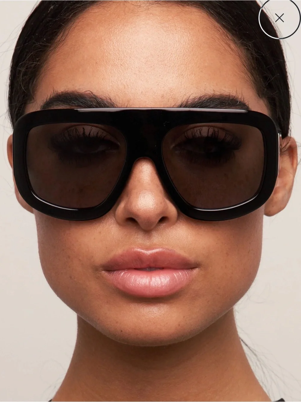 OTRA Black Square Sunglasses for woman